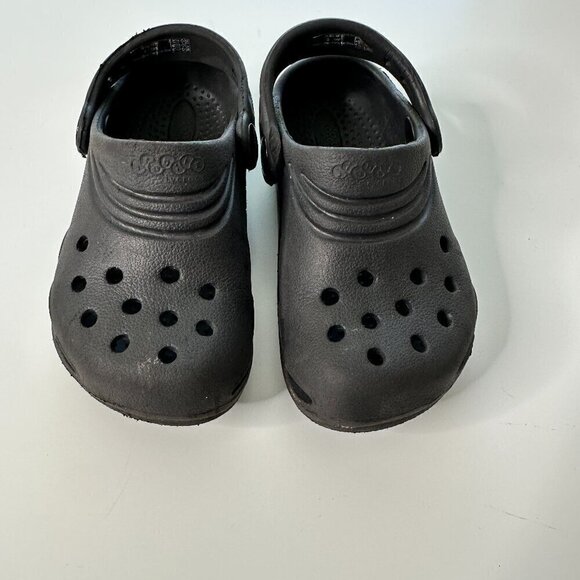 Jibbitz by Crocs Black Little Kids Size C 8/9 - Picture 1 of 5